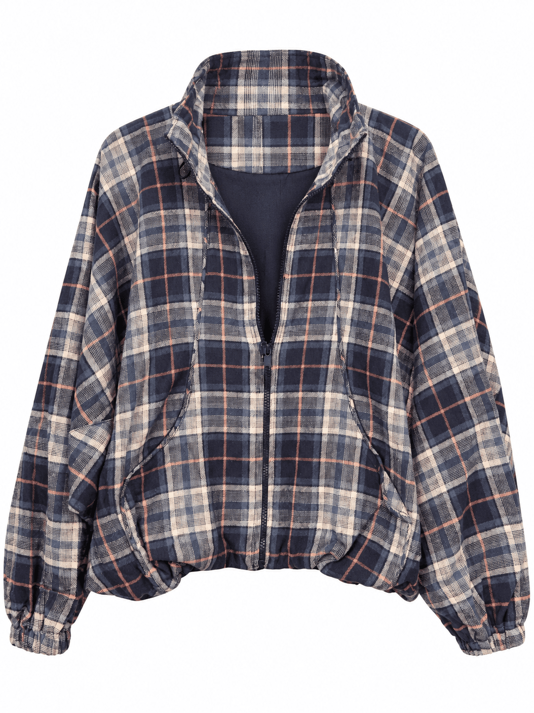 Dik yakalı reglan ceket 